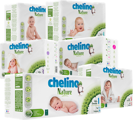 Chelino Nature Pañal Infantil Talla 3 (4-10 kg), 216 Pañales : :  Bebé