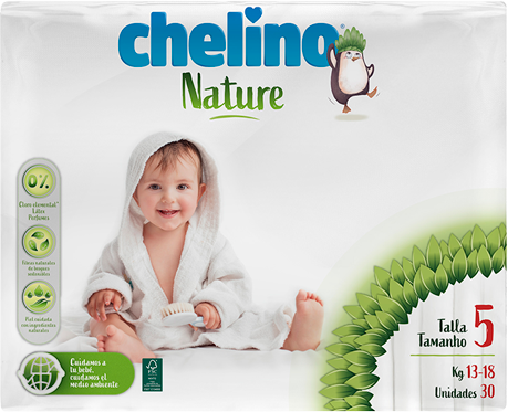 ✓ Comprar Pañales Chelino Talla 5