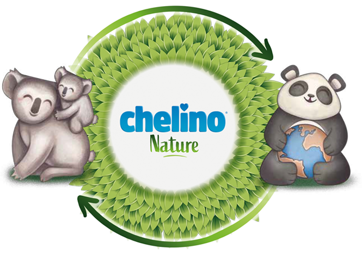 CAJA TOALLITAS CHELINO NATURE (12 X 72 uds) [NUEVA]