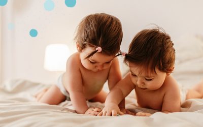 Consejos para el cambio de pañal de gemelos y mellizos