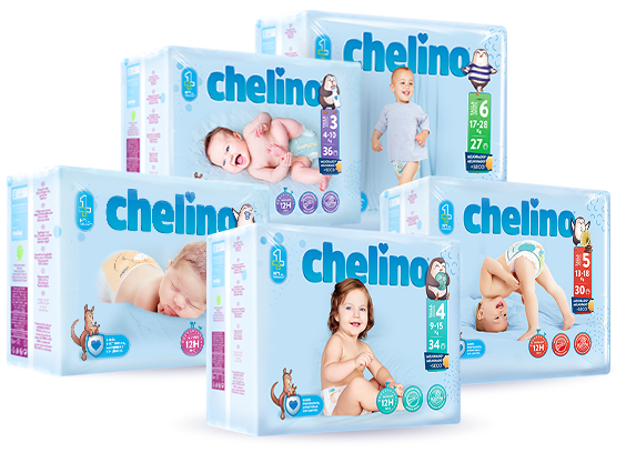 Chelino pañales talla