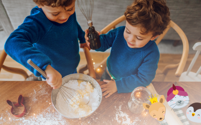 ¡Ya vienen los Reyes! Recíbelos cocinando con tu baby unas ricas galletas healthy