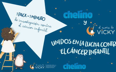 Un año más, Chelino® y El Sueño de Vicky se unen en la lucha contra el cáncer infantil